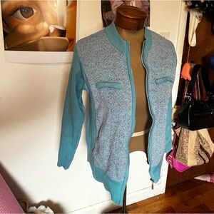 Women's Teal Bomber Jacket
